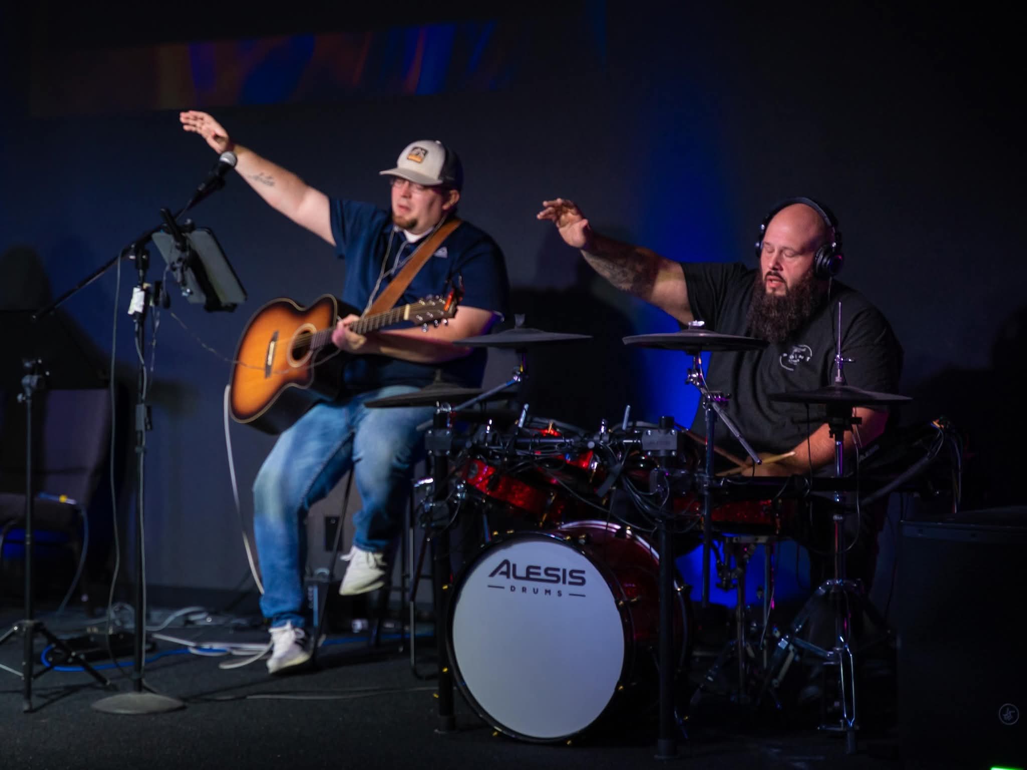 Worship Team - Guitar and Drums